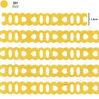 Passa Fita Marilda Mod. 00 Mini 10 Metros - Cores
 301 - ouro