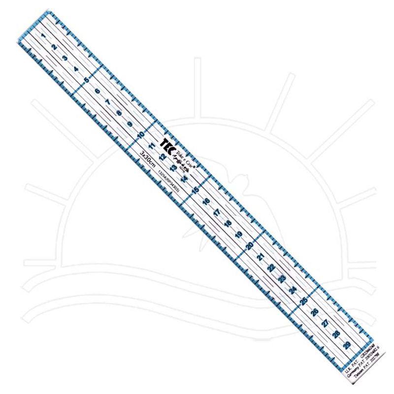 RÉGUA PARA PATCHWORK TOKE E CRIE
