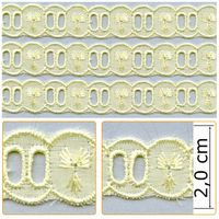 Passa Fita PP046 - 2,0 cm 004 - amarelo