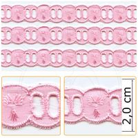 Passa Fita PP046 - 2,0 cm 007 - rosa