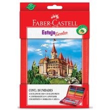 Estojo Escolar Castelo Faber-Castell