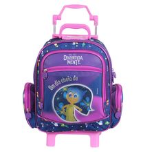 Mochila de Carrinho Divertida Mente Blue Pequena 41cm