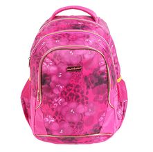 Mochila Planet Girls Pink e Flowers 44cm