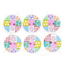 Botão Feito a Mão Veceli - Redondo Médio Patch