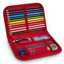 Estojo Escolar Carinhas Faber-Castell