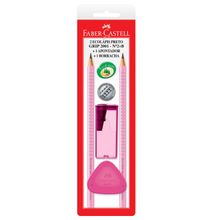 Kit Escolar Grip - Rosa