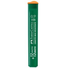 Grafite 0,9 HB Faber-Castell - 12 Grafites + 12 Grátis