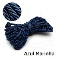 Cordão de São Francisco 6 mm - 10 metros Azul marinho