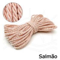 Cordão de São Francisco 6 mm - 10 metros Salmão