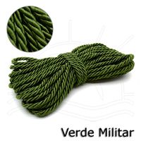 Cordão de São Francisco 6 mm - 10 metros Verde militar