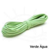 Elástico Roliço Colorido nº 15 (2,8mm) - 10 metros
 Verde água