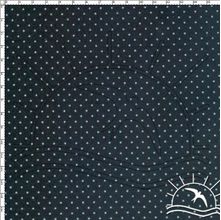 Feltro Estampado Poá - 101 Preto/Branco (0,50x1,40)