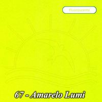 Feltro Santa Fé Liso Lumi (0,50x1,40) 67 - amarelo lumi