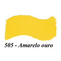 Tinta Acrílica Brilhante Acrilex 37ml 505 - amarelo ouro