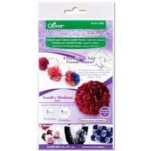 Molde para Flor de Babado Pequeno e Médio Clover