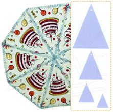 Régua Isamara Custódio para Patchwork - Caleidoscópio 45