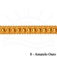 Passamanaria 7050/P São José 9mm - 10 Metros 08 - amarelo ouro