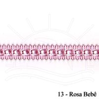 Passamanaria 7050/P São José 9mm - 10 Metros 13 - rosa bebê
