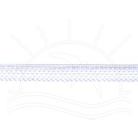 Passamanaria 7080/P São José 20mm - 10 Metros 01 - branco