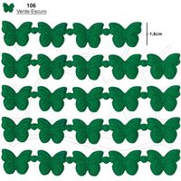 Passamanaria Marilda Mod. 408 Borboleta 5 Metros 106 - verde escuro