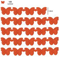 Passamanaria Marilda Mod. 408 Borboleta 5 Metros 125 - laranja
