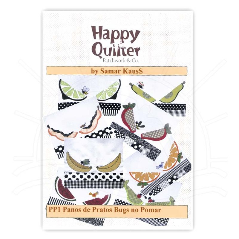 PROJETO HAPPY QUILTER - BUGS NO POMAR