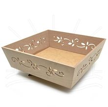MDF Bandeja - Fruteira Vazada Era 31x31x9