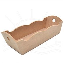 MDF Bandeja - Pão Trabalhada 36x13x10