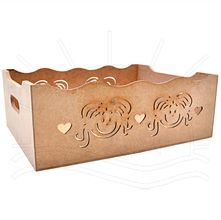 MDF Bandeja - Vazada Menina 31x24x10