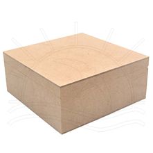 MDF Caixa - Dobradiça com 9 Divisória 20x20x9