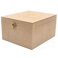 MDF Caixa - Para Maquiagem Pequena com Espelho 20x10x17