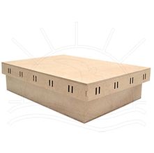 MDF Caixa - Passa Fita 27x20x6