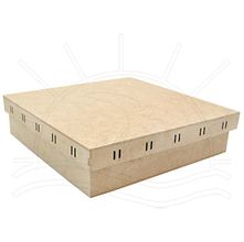 MDF Caixa - Passa Fita 27x27x7