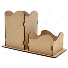 MDF - Porta Caneta e Clips 18x9x11