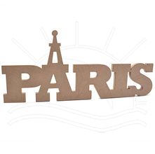 MDF Palavra - Paris 62x15x2