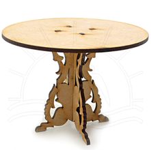 MDF Miniatura - Mesa Redonda 12x12x9