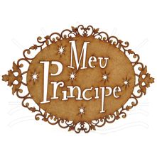 MDF - Placa Meu Príncipe 33x1x23