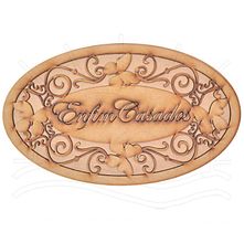 MDF Placa - Enfim Casados 40x24x1