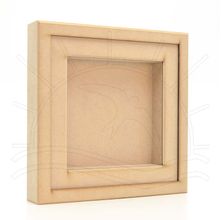 MDF Quadro - Vitrine para Arte Francesa 26x26x4,5