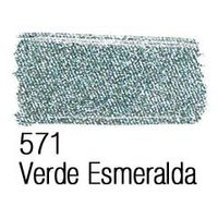 Tinta para Tecido Acrilex Metálica 37ml 571 - verde esmeralda