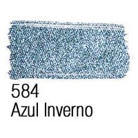 Tinta para Tecido Acrilex Metálica 37ml 584 - azul inverno