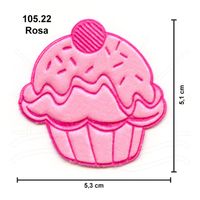 Aplicação Termocolante Brigadeiro Cetim - 3 unid 105.22 - rosa