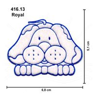 Aplicação Termocolante Cachorro Pelúcia - 3 unid 416.13 - royal
