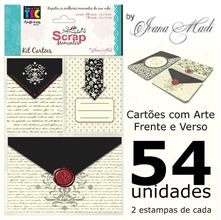 Kit Cartões para Scrap Momentos By Ivana Madi - Celebrate