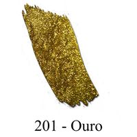 Verniz Fantasia com Glitter 60ml 201 - ouro