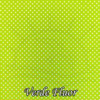 Placa de EVA Cítrico Bolinhas Verde fluor