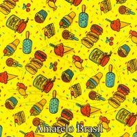 Placa de EVA Doces 021 - amarelo brasil