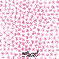 Placa de EVA Estampado Branco Floral
