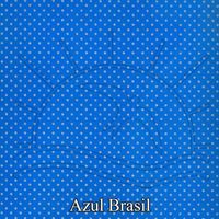Placa de EVA Metalizado Bolinha 15 - azul brasil