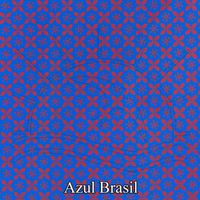 Placa de EVA Moz 015 - azul brasil